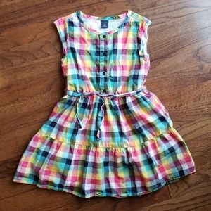 Girl's plaid dress